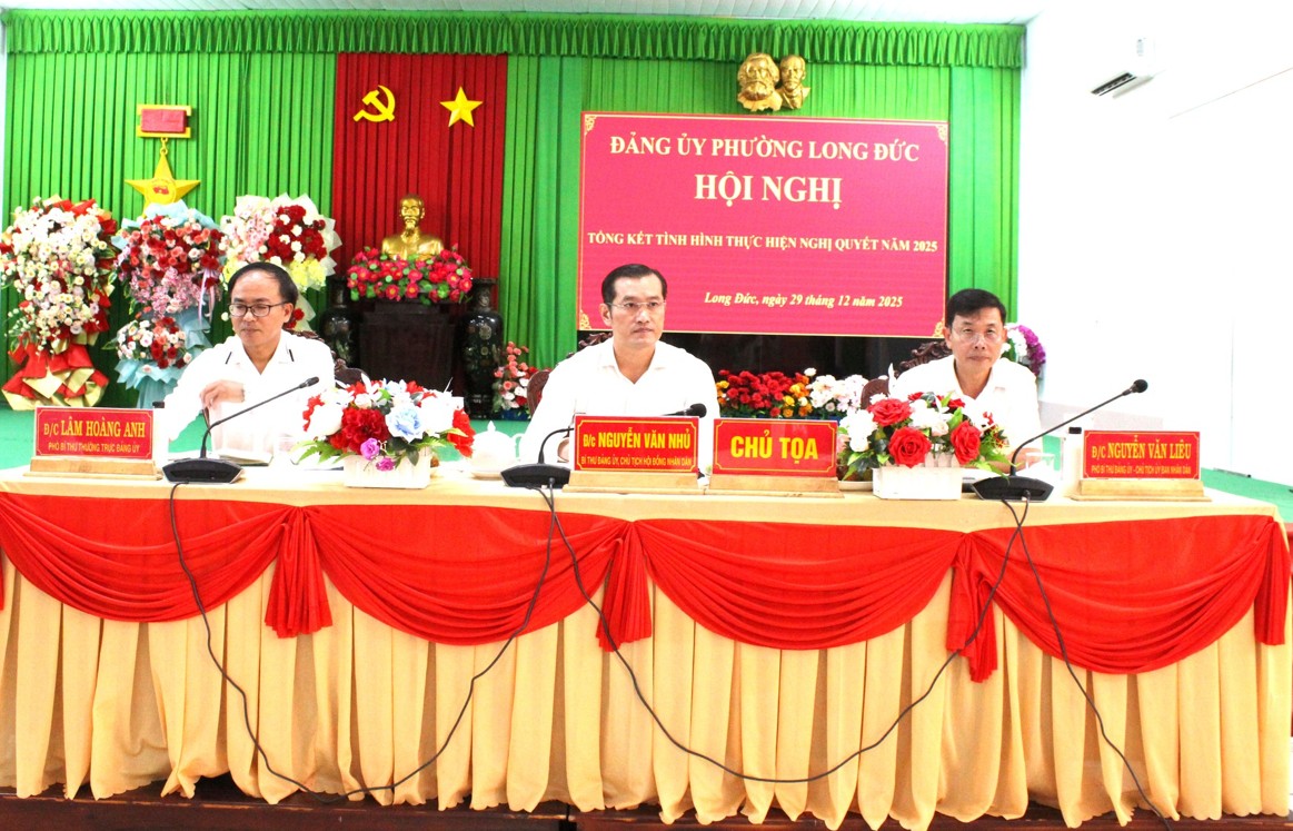 Hội nghị tổng kết tình hình thực hiện Nghị quyết năm 2025 và triển khai Nghị quyết năm 2026